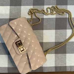 Elegant Jelly Chain Bag - Pink